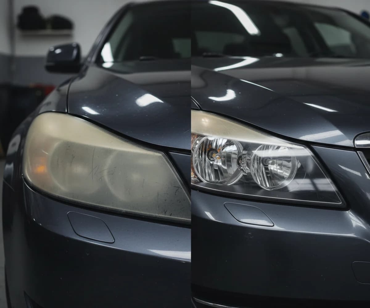 Headlight Restoration Service in Cyprus — Clear, Safe, Like New