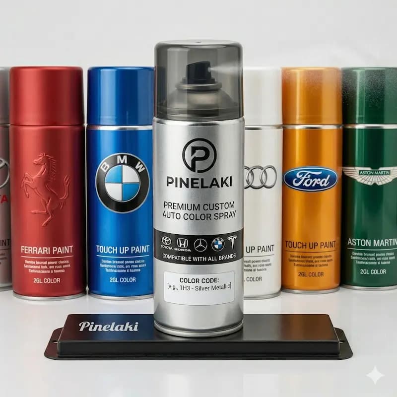 Spray Can Paint: Mixed by Your Car's Factory Color Code - Pinelaki