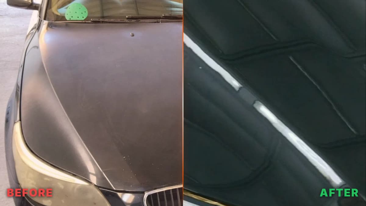 BMW Sun-Damage Respray: Hood, Roof, Trunk & Headlights