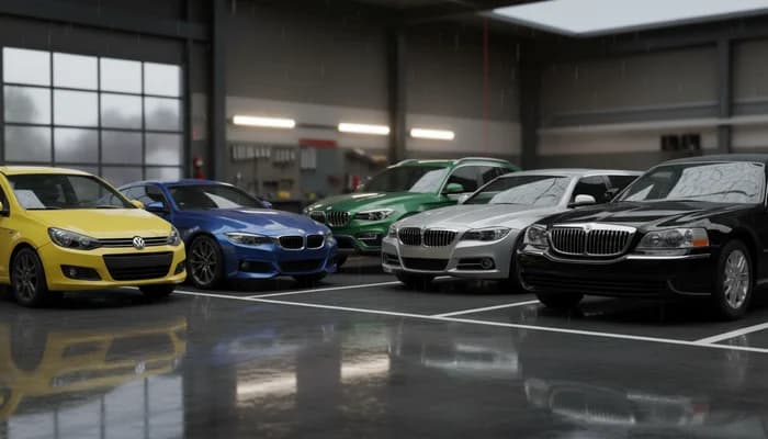 Understanding Car Paint Categories in Cyprus: What A to E Means for Your Repair Cost