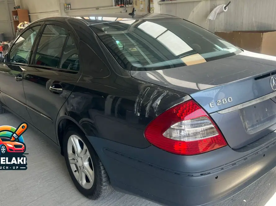 Mercedes E280 2008 Blue black